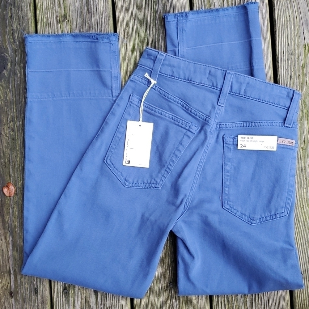 Joe's The Jane High rise straight crop 24 NWT